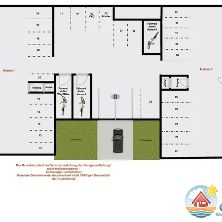Hanseresidenz Ii Whg 18 Apartament *